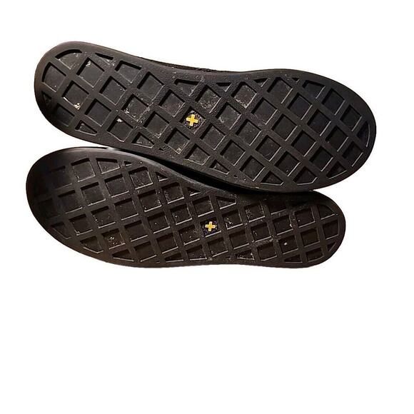 Doc Dr. Martens Black Canvas Soho Three Eye Lace Up Shoe Women's Sz 9 Sneakers - Picture 5 of 6